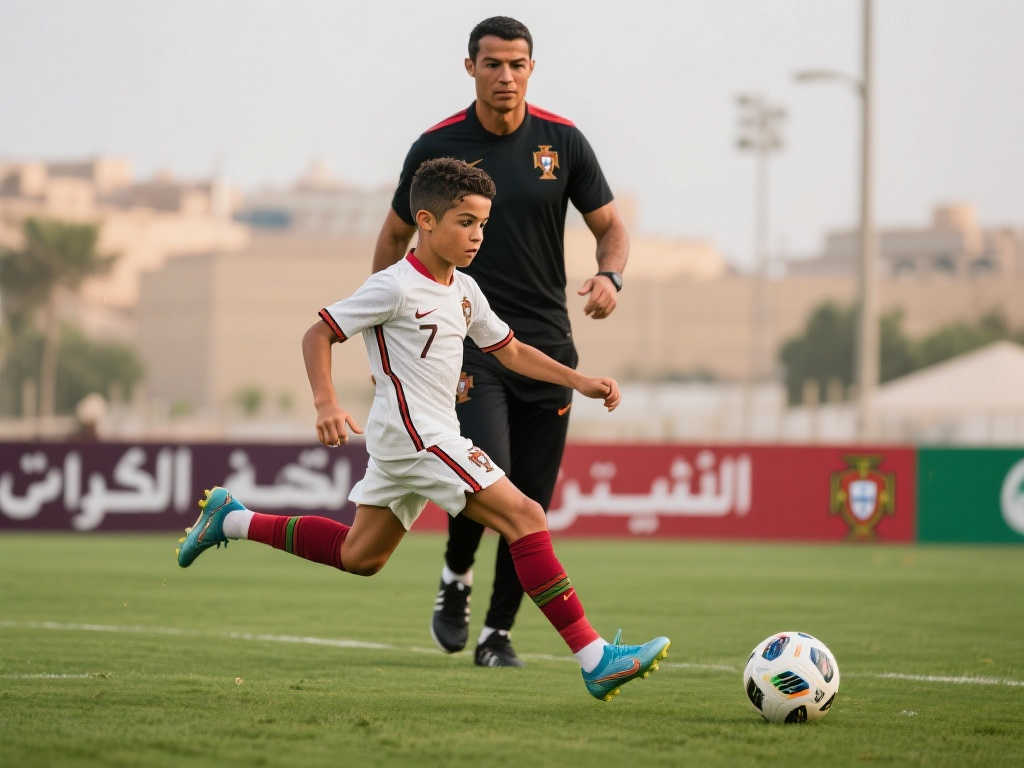 迷你罗入选葡萄牙队，C罗自豪喊话：为你骄傲！父子或将联手出战2026世界杯